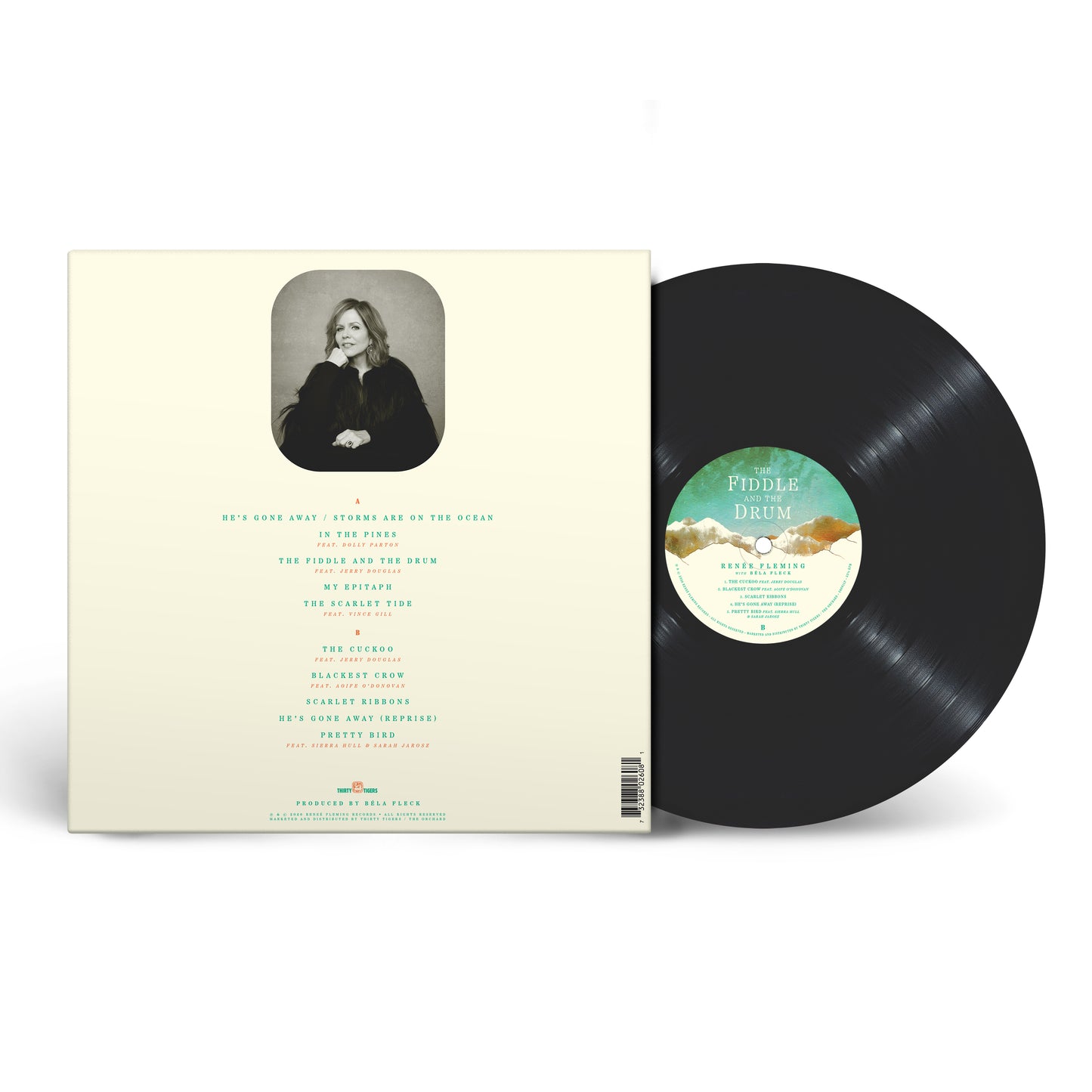 Renée Fleming with Béla Fleck - The Fiddle and the Drum LP